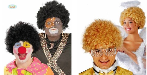 Carnevale halloween parrucca - carnevale,
