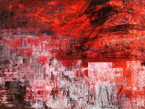 Quadro astratto italo corrado - quadro,