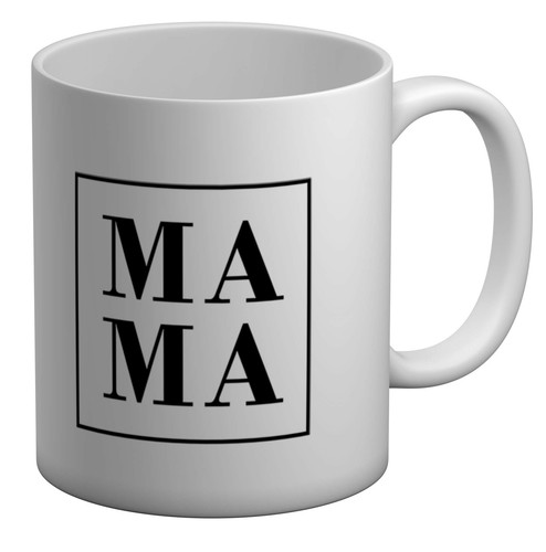 Mama mummy white 11oz mug - white,