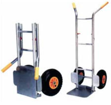 Carrello professionale in acciaio richiudibile BOXERCARR