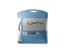 Luxilon Set Corda Alu Power Soft - 1,25mm (12,2 Metri), Tennis - Colore Silver