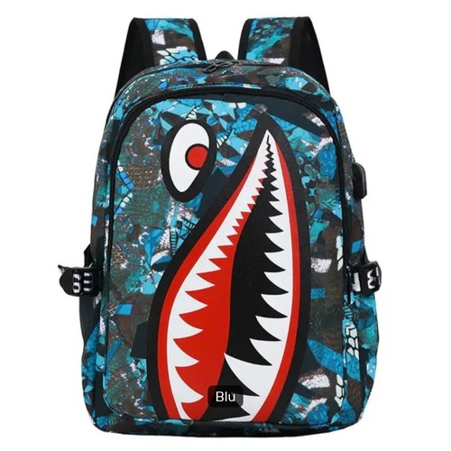 Zaino scuola shark squalo - scuola,