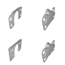 Adattatore supporto gimbal per - gimbal,