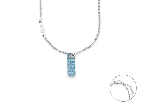 Collana steel targa - collana,