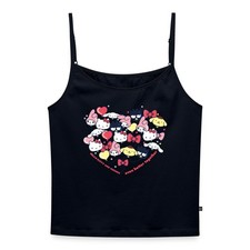 Canotta donna spaghetti Hello