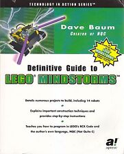 DEFINITIVE GUIDE TO LEGO MINDSTORMS di Dave Baum  2000  Apress libro mattoncini
