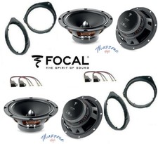 FOCAL ASE 165 WOOFER KIT 4 CASSE ALFA GIULIETTA FIAT 500 X-L-TIPO CONN SUPP AUTO