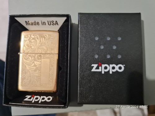Zippo venetian 2022 gold - zippo,