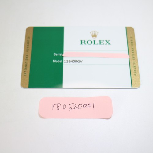 Rolex 116400gv oyster - rolex,