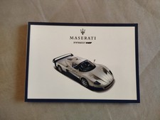 Manuale uso e manutenzione Maserati MC12