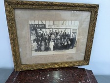 Tableau cadre photo début XX ème, mariage , St Dizier