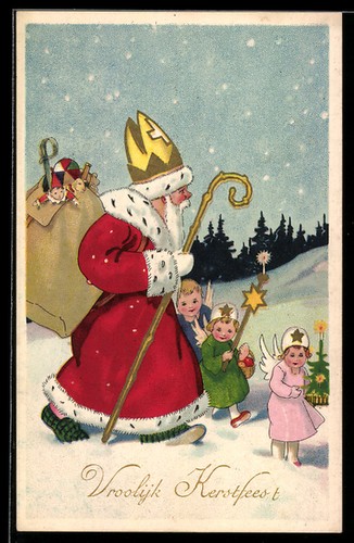 Cartolina nicola un - su,