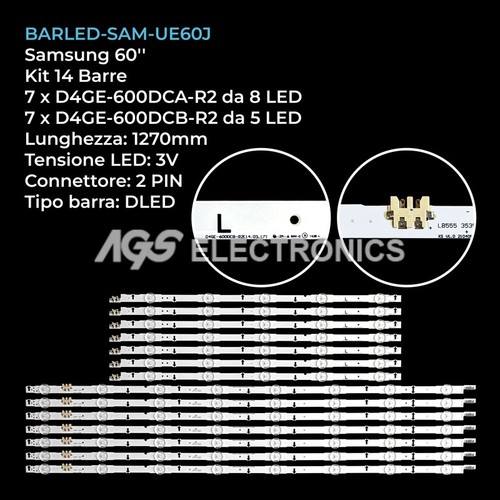 Kit barre strip led tv - strip,