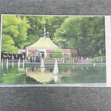 Serigrafia firmata Henry Imms