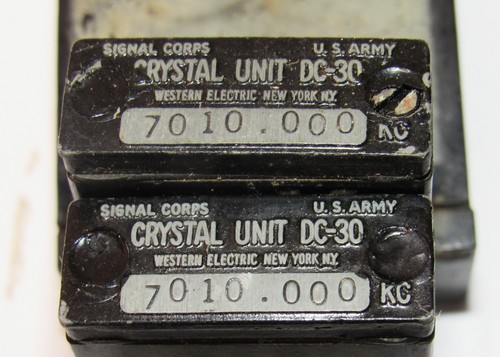 Radio crystals job lot - job, ham