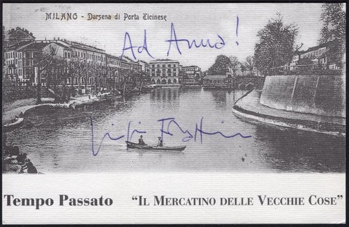 Autografo del vignettista