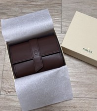 Rolex 2 Watch Travel Case