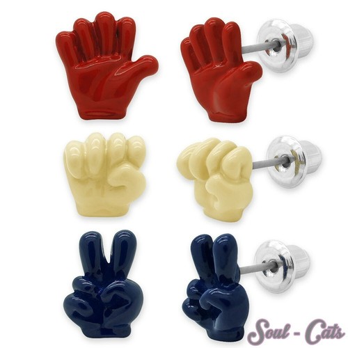Paia orecchini a mano - 3,