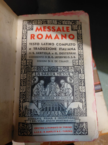 Messale romano testo - testo, latino