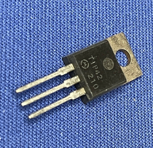 Tip42 motorola transistor - tip42,