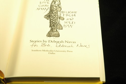 Signed first edition - first, navas
