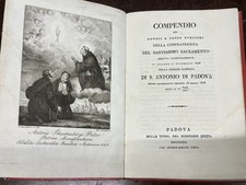 1830, Compendio dei doveri e sacre funzioni, Confraternita, S. Antonio, Padova
