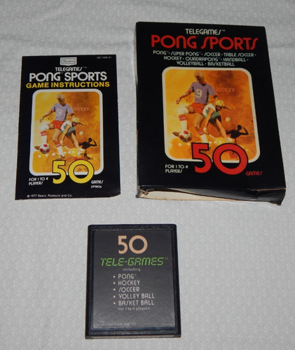 Vintage pong sports atari - vintage,
