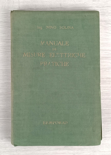 Manuale misure elettriche - manuale, di