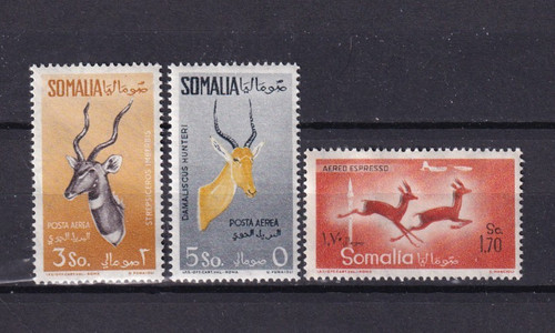 Somalia afis 1958 serie - afis,