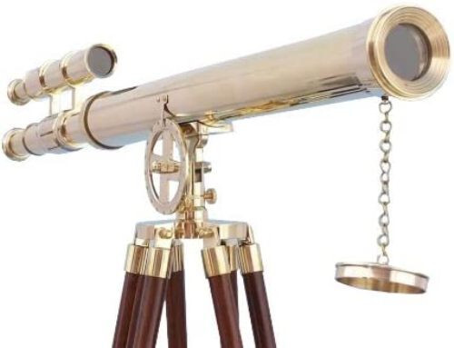 Telescopio nautico ottone - telescopio,