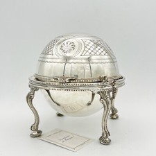 Cupola Scalda Posate in Argento Sheffield Silver plated Contenitore  epoca '800