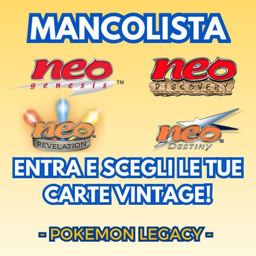 Mancolista pokemon vintage - mancolista,