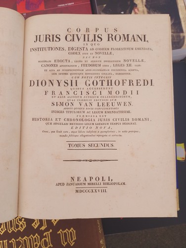 Corpus juris civilis romani - corpus,