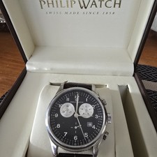 Big Philip Watch Cronografo Diver 42mm Chronograph Quartz Oversize