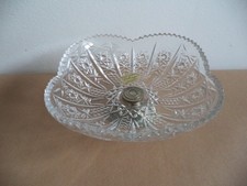 Alzatina in cristallo lavorato