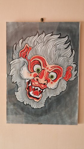 Quadro moderno dipinto mano - a,