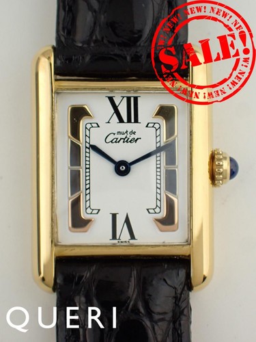 Cartier albero tank vermeil - cartier,