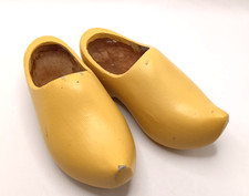 VINTAGE DUTCH CLOGS. WOODEN