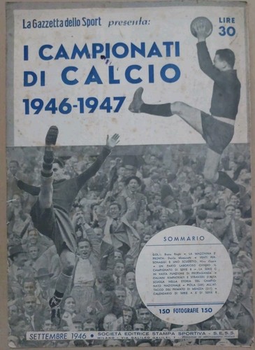 Campionati calcio 1946 47 - di,