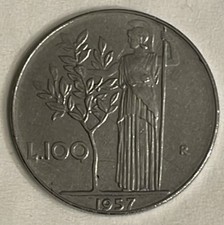 100 Lire 1957