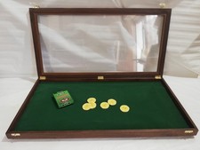 Wooden display case display