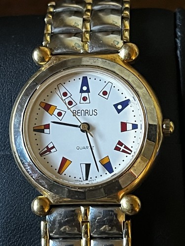 Benrus vintage oro tono - benrus,