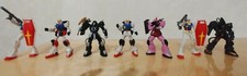 Lotto mini  gundam custom verniciati vari. 11 pezzi.