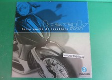 Per Piaggio BEVERLY 500 CATALOGO MAXI SCOOTER PUBBLICITA DEPLIANT BROCHURE   