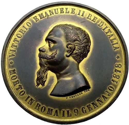 Medaglia vittorio emanuele - vittorio,