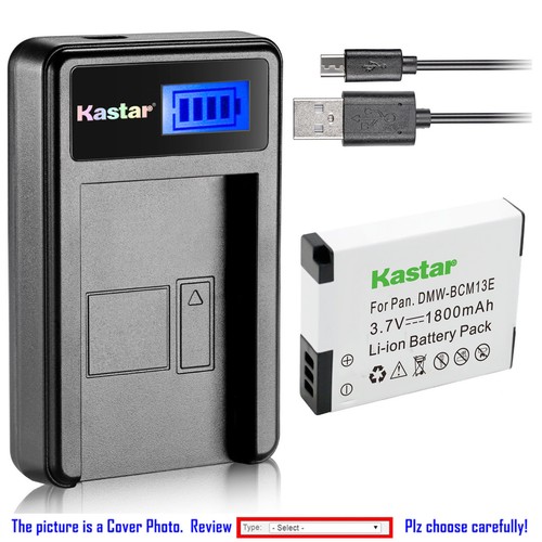 Kastar battery lcd charger for - battery,