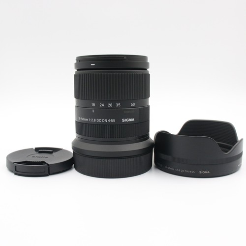 Sigma 50mm 8 dc dn - 18-50mm, f/2.8