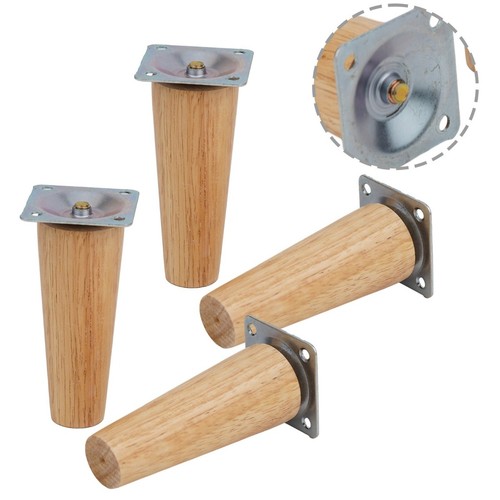 4pcs gambe divano - 4pcs, tavolo