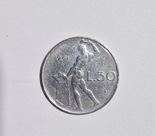 Moneta 50 Lire Vulcano Del