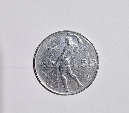 Moneta lire vulcano del - moneta, 50